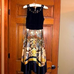 Sangria Handkerchief dress